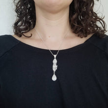 Gauntlet Necklace with Moonstone