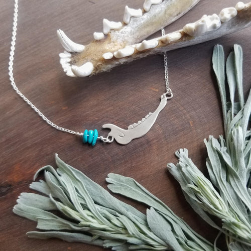 Elk Jaw Necklace
