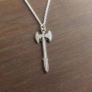 Tiny Battle Axe Charm