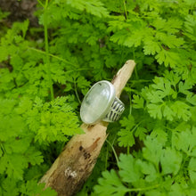 Fern and Prehnite Ring, Size 8
