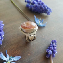 Pink Tourmaline Crocus Ring Size 6.5
