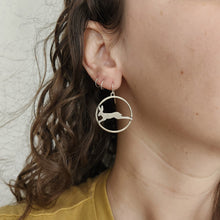 Rabbit Circle Earrings