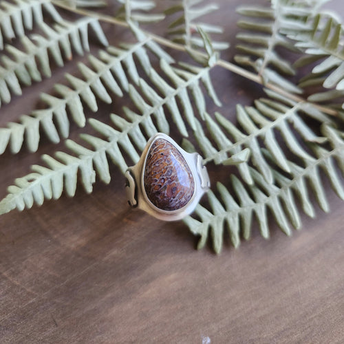 Dinosaur Bone Ring, Size 10