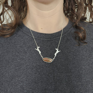 Rabbit Jasper Necklace