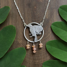 Flicker Necklace with Sunstone