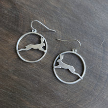 Rabbit Circle Earrings