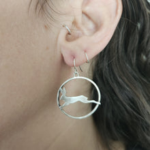 Rabbit Circle Earrings