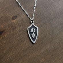 Flower Shield Necklace