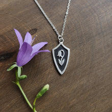 Flower Shield Necklace
