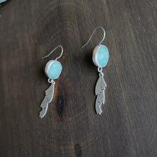 Amazonite Sagebrush Dangle Earrings