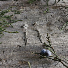 Daggers and Stars Studs