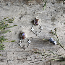 Cosmic Boulder Opal Earrings