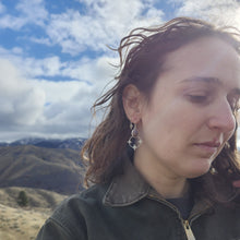 Cosmic Boulder Opal Earrings