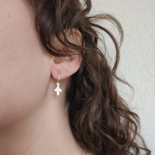 Tiny Sagebrush Hoop Earrings