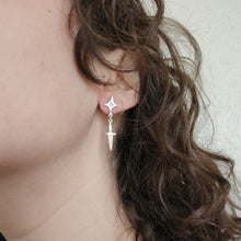 Daggers and Stars Studs