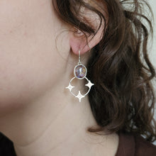 Cosmic Boulder Opal Earrings