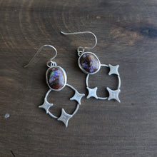 Cosmic Boulder Opal Earrings