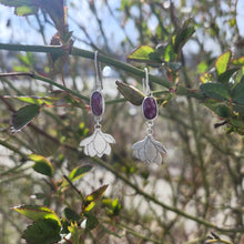Magnolia Pink Sapphire Earrings