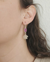 Magnolia Pink Sapphire Earrings