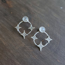 Rutile Quartz Celestial Studs