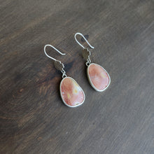 Desert Primrose and Scorpion Jasper Earrings