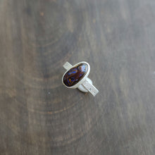 Cosmic Boulder Opal Ring size 9