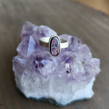 Cosmic Boulder Opal Ring size 7.5