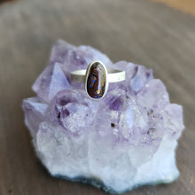 Cosmic Boulder Opal Ring size 9