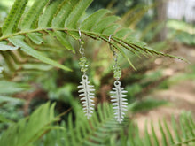 Fern and Peridot Earrings
