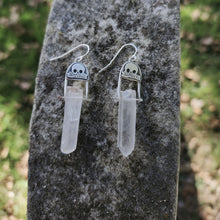 Gravestone Crystal Earrings