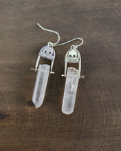 Gravestone Crystal Earrings