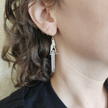 Witchy Crystal Hand Earrings