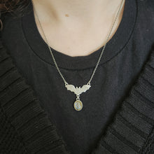 Bat Necklace with Labradorite