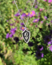 Flower Shield Necklace