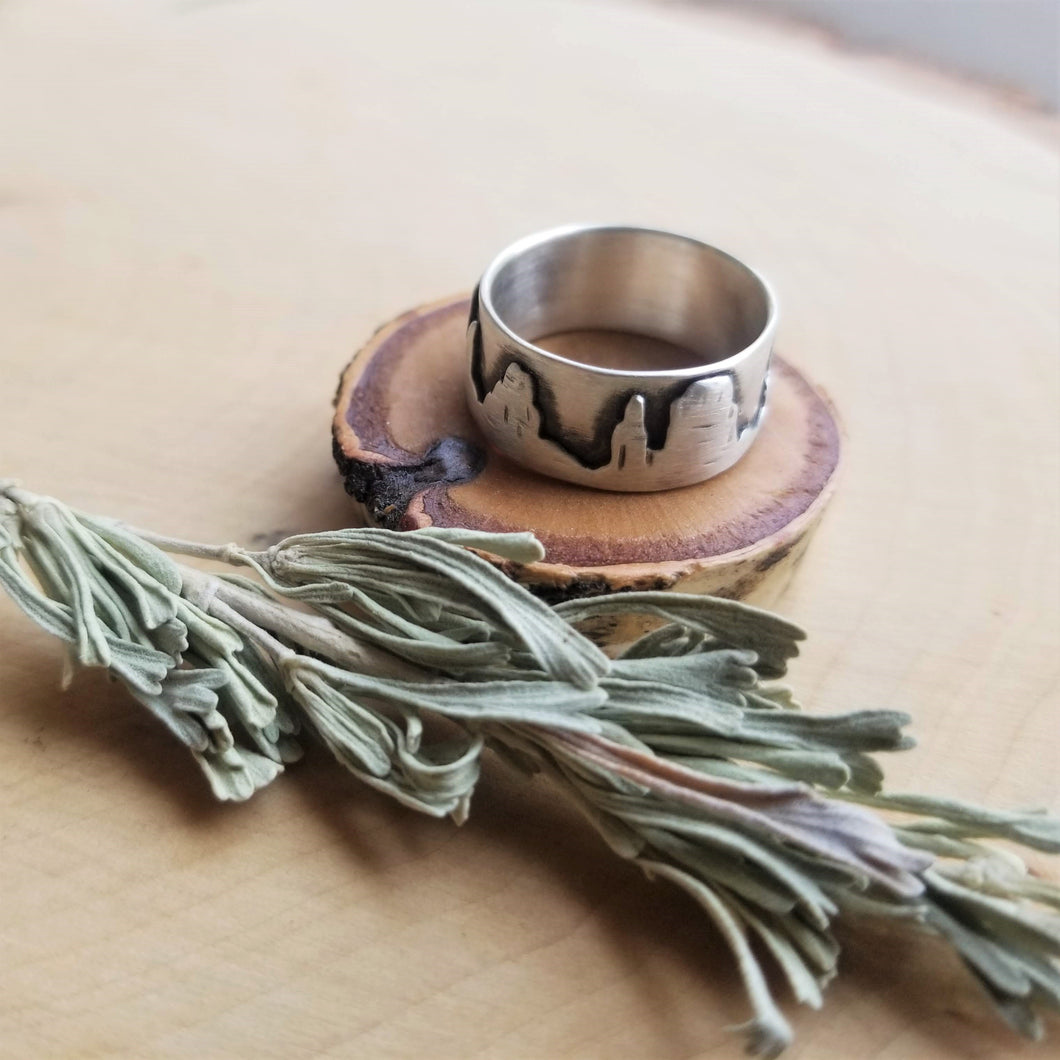 Desert Buttes Ring, Made to Order