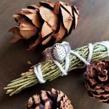 Pinecone Signet Ring, Made to Order