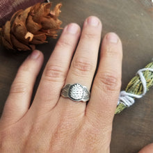 Pinecone Signet Ring, Made to Order