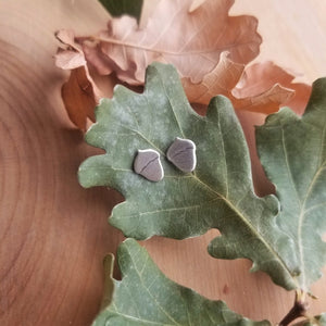 Tiny Acorn Stud Earrings