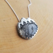 Night Quartz Mountain Necklace