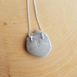 Night Quartz Mountain Necklace
