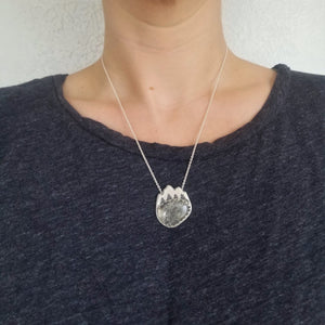 Night Quartz Mountain Necklace