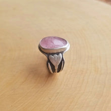 Pink Tourmaline Crocus Ring Size 8