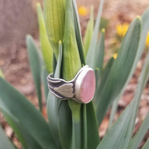 Pink Tourmaline Crocus Ring Size 8