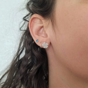 Wild Rose Stud Earrings