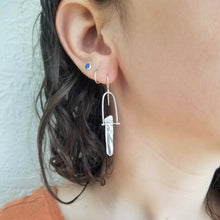 Pinned Crystal Dangle Earrings