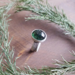 Emerald Pine Ring Size 6